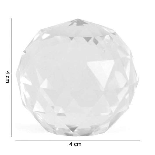 4cm Clear Crystal